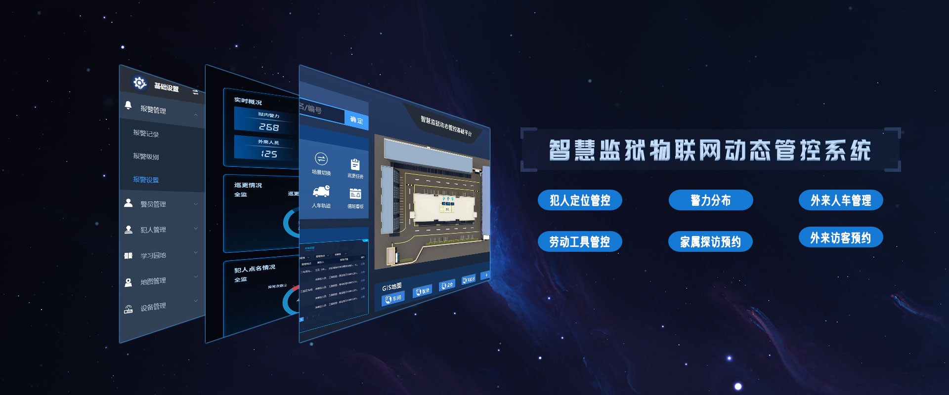 監獄物聯網管控系統banner